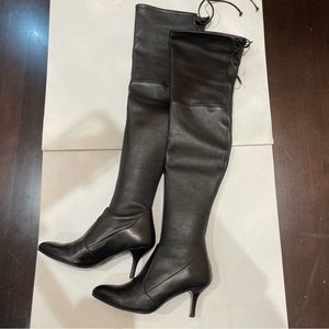 Stuart Weitzman over-the-knee leather boots